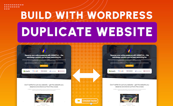 redesign or duplicate any website using wordpress, elementor, avada or breakdanc