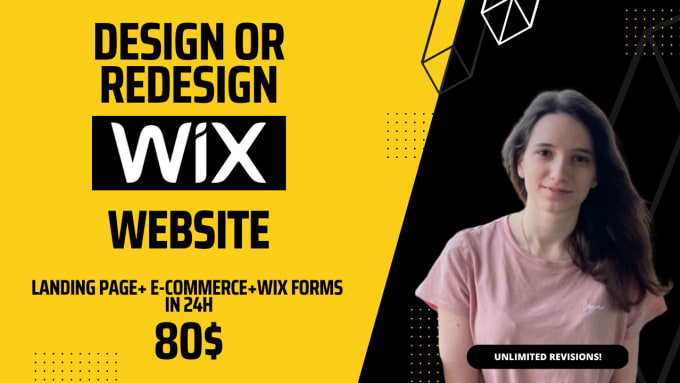 design and redesign wix website 24h delivery