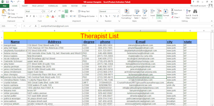 build a real estate cold calling list and cold emailing list