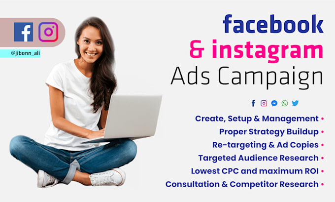 Create and manage profitable facebook and instagram ads campaign by ...