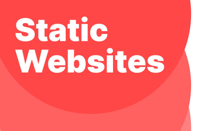 Create static websites using html, css, and javascript by Danielgorra ...