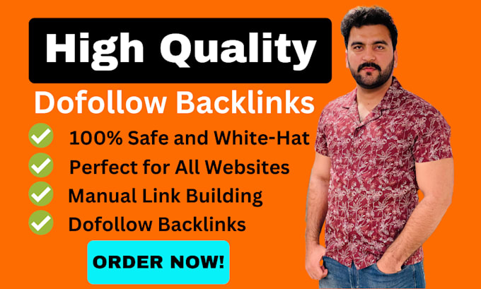 create dofollow SEO backlinks high da authority link building service