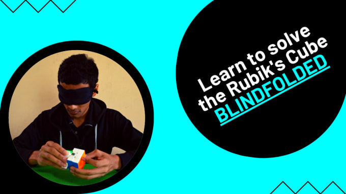 how to solve 3 by 3 rubik's cube blindfolded