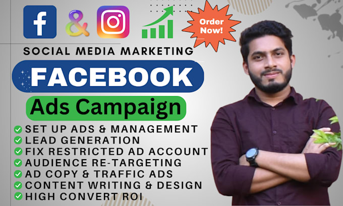 create high convert facebook and instagram ads campaigns