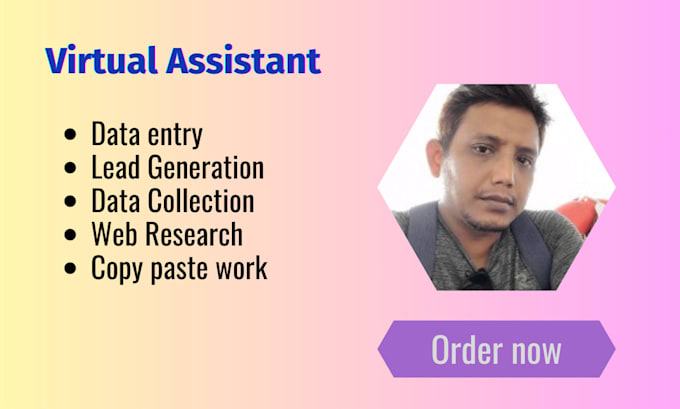 be your full time or part time dependable virtual assistant