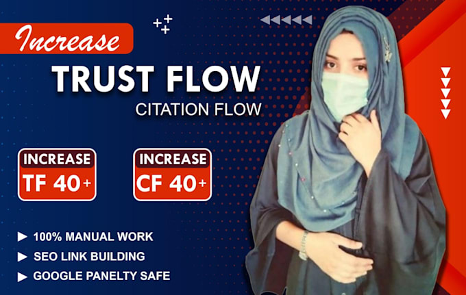 increase majestic trust flow tf 40 cf 40 plus using high authority tf bac