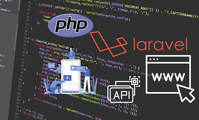 develop laravel website and mobile apps