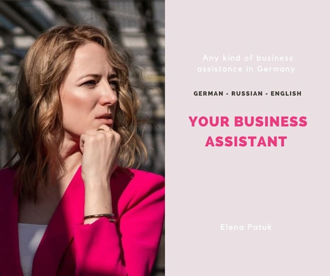 be your business assistant in germany