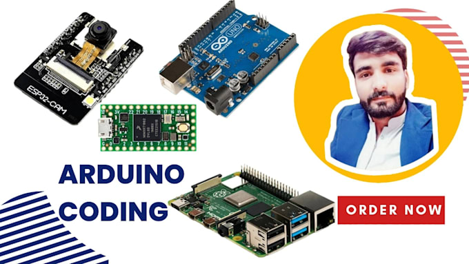 do arduino, raspberry pi and esp coding for projects