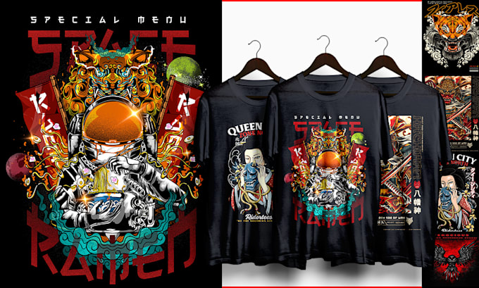 design trendy graphic t shirt design