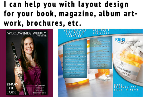 design any layout for your print or electronic media