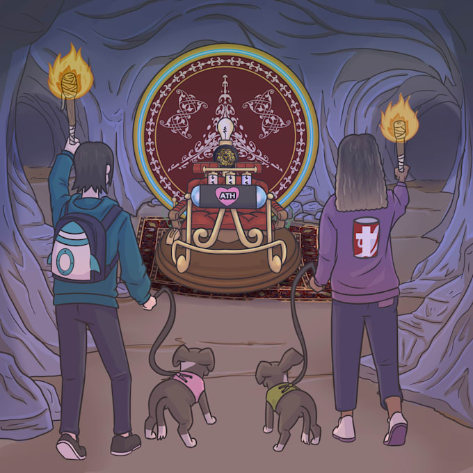 craft a mesmerizing lo fi illustration for your platform