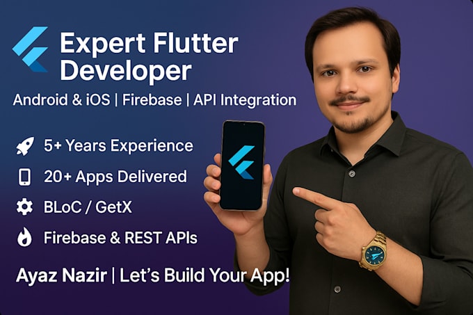 be flutter developer mobile app in flutter app development