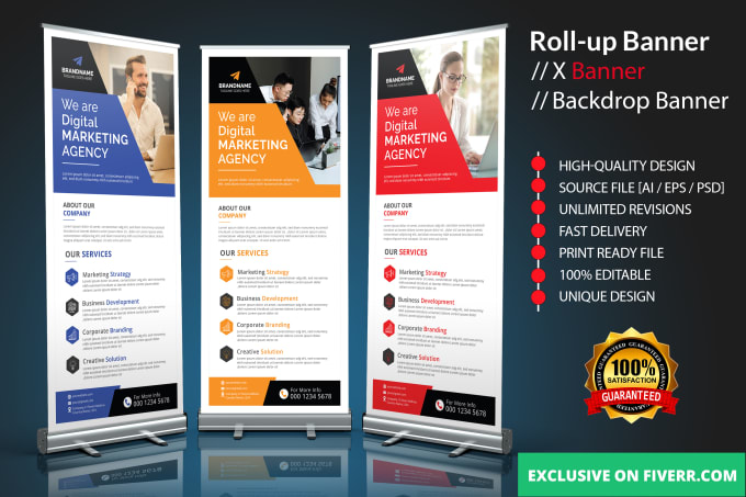 Tips for your Roll-up banner design, by Mk hassan