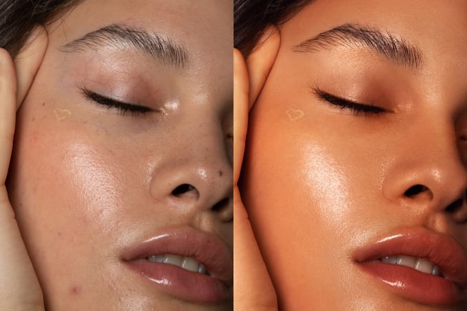 do photoshop retouching, editing portraits and headshots 2 hours delivery