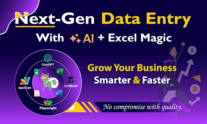 be your smart virtual assistant for ai automation, data entry and web research