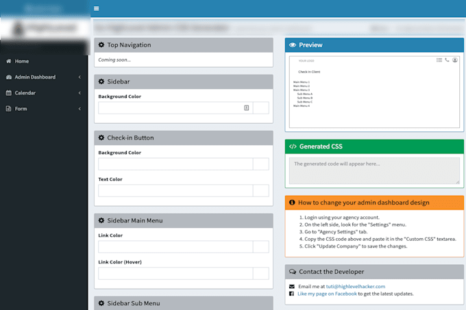 Customize Your Gohighlevel With Custom Css Ghl Dashboard Go High Level Customize Your Gohighlevel With Custom Css Ghl Dashboard Go High Level