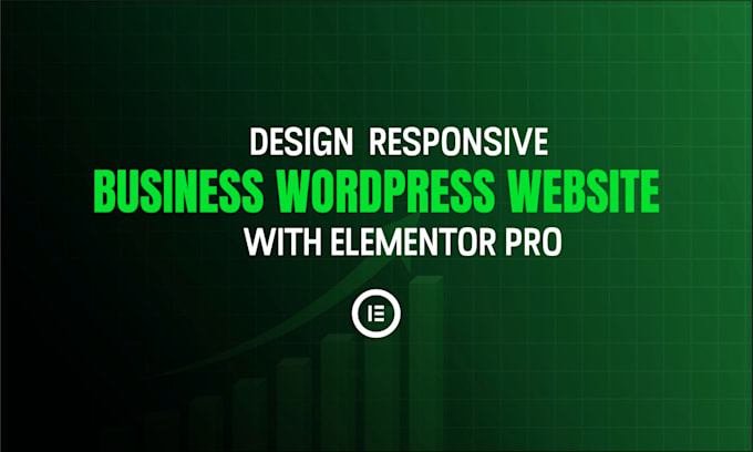 design responsive business wordpress website with elementor pro