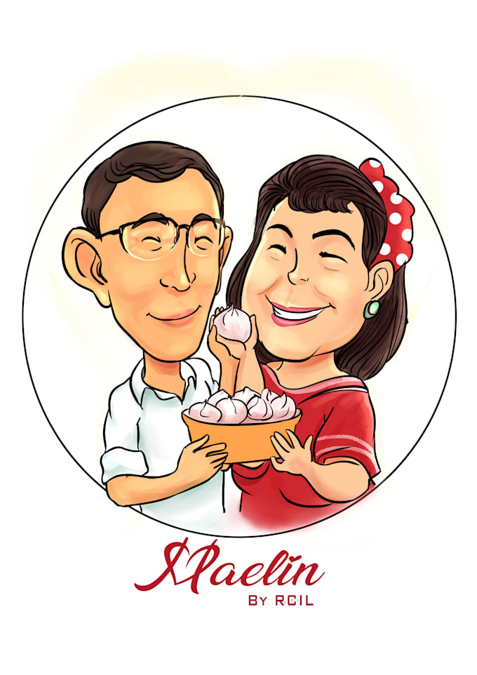 Create custom cartoon characters design for you by Maheshmuntasir Fiverr