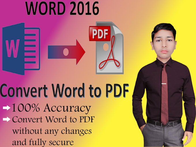 Convert Word Files To Pdf