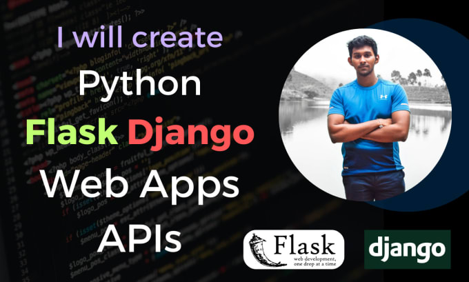 Create a python flask django web app or rest api by Vinuraperera | Fiverr