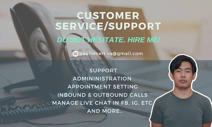 be your customer service