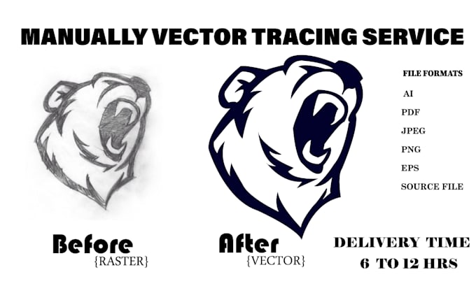 do manual vector tracing