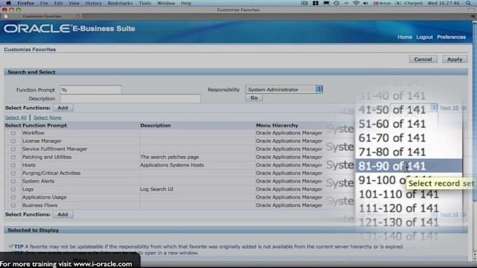 oracle erp functional expert