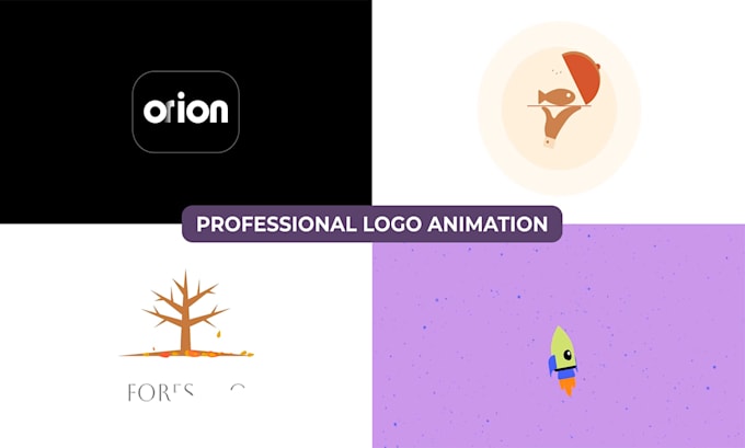 create professional custom logo animation, youtube intro