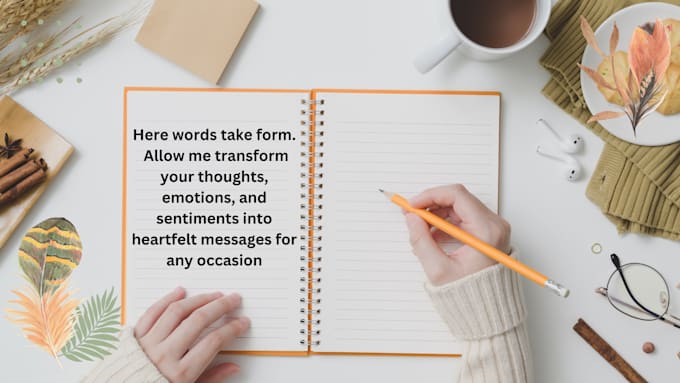 customize a heartfelt message for any occasion