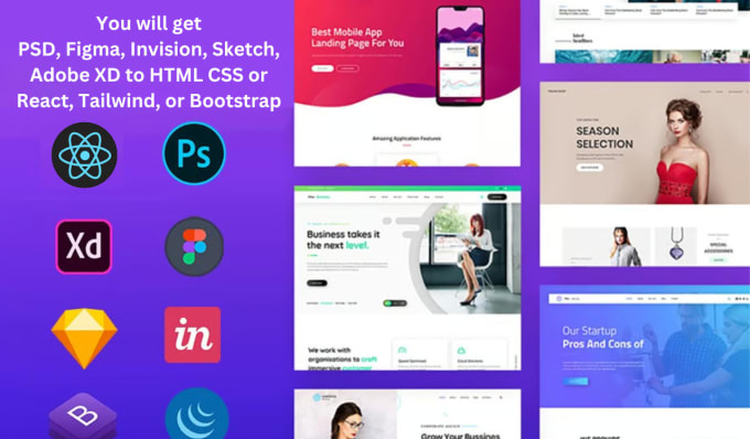 Create Modern Website Using HTML, CSS And Bootstrap