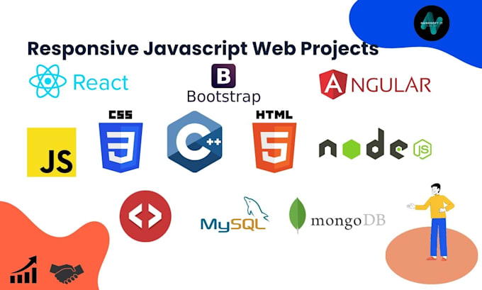 Do expertly javascript development for your web projects by Nanosoftit ...