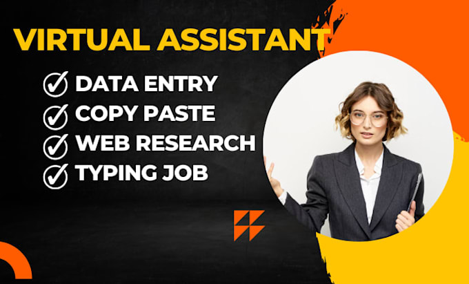 Do data entry, excel, typing, copy paste work by Shivani365 | Fiverr