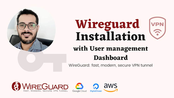 setup a wireguard VPN with web based management panel