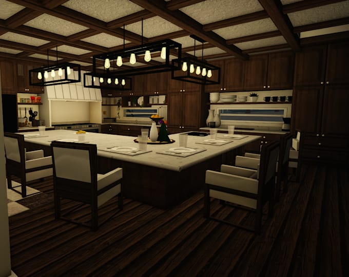 Construye una mansión o casa de bloxburg extremadamente detallada