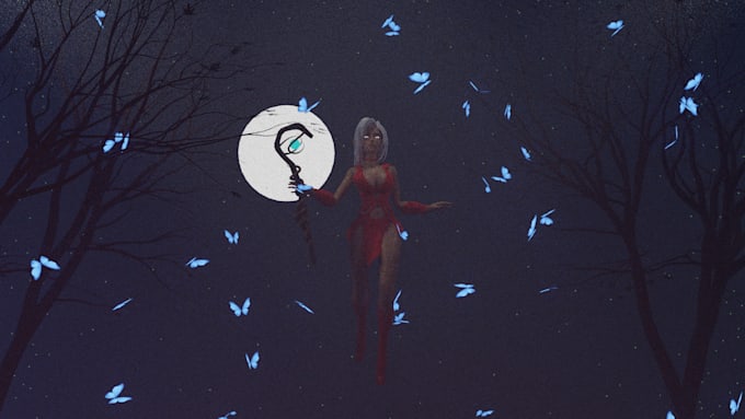create  animated loop for music videos