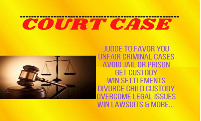 Cast powerful win court case spell win legal matters or any situations