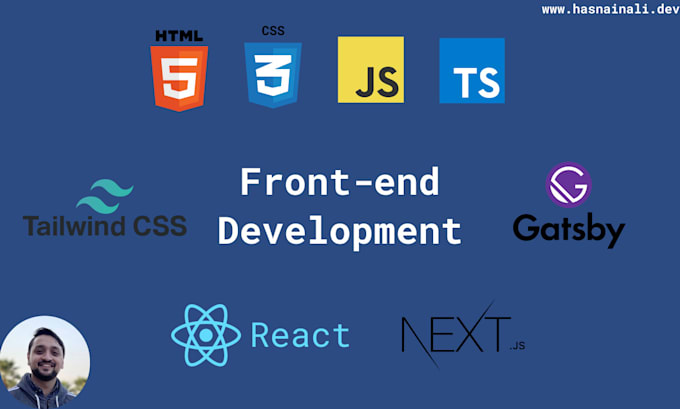 build a stunning website using react, nextjs, gatsby