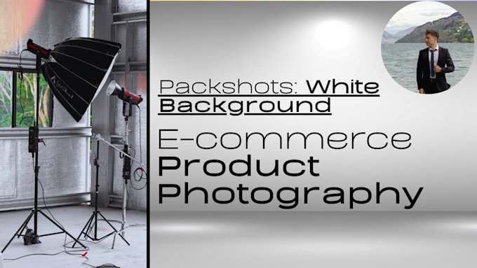 do ecommerce product photography on white background