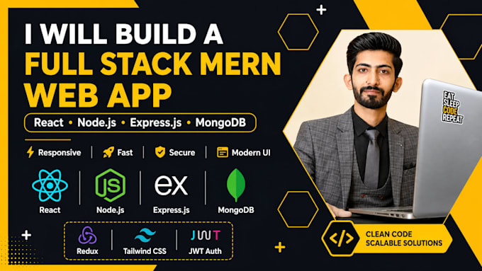 build a full stack mern web app with react nodejs and mongodb