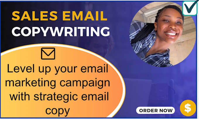 copywrite your sales emails and cold emails for your email marketing