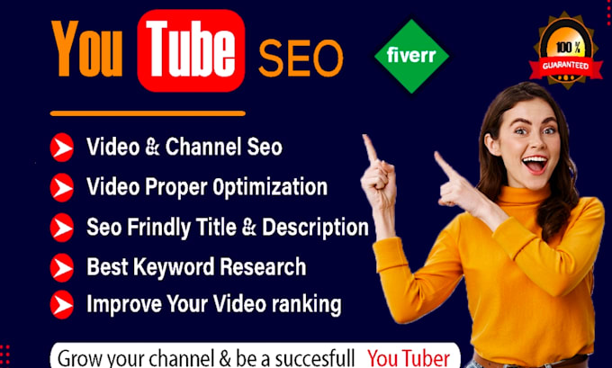 do best youtube video SEO for organic  growth  and improve  video ranking