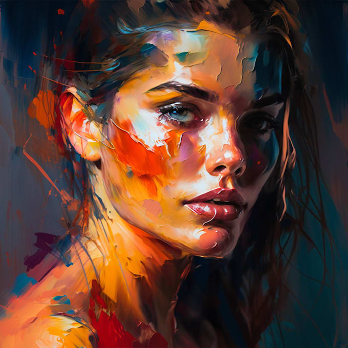 Create a custom digital paint by Dreamyshutter Fiverr