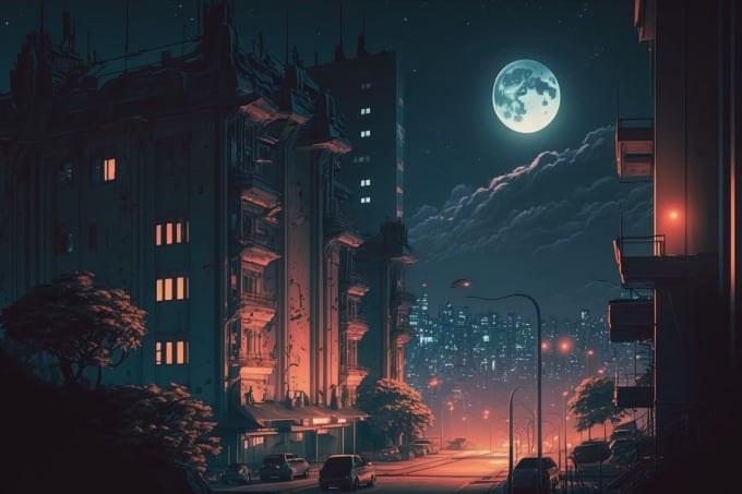 HD wallpaper: moon digital wallpaper, Berserk, anime, night sky, moonlight  | Wallpaper Flare