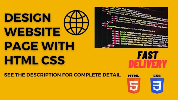 Design responsive website and redesign your pages with html css by ...