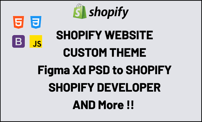 develop shopify website shopify developer shopify theme customization fix bug