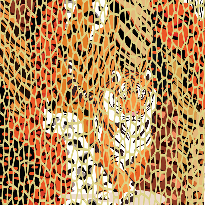 design seamless textile print patterns for clothing