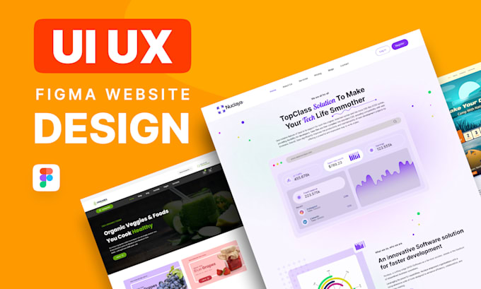 do web uiux design website design in figma, adobe xd or PSD
