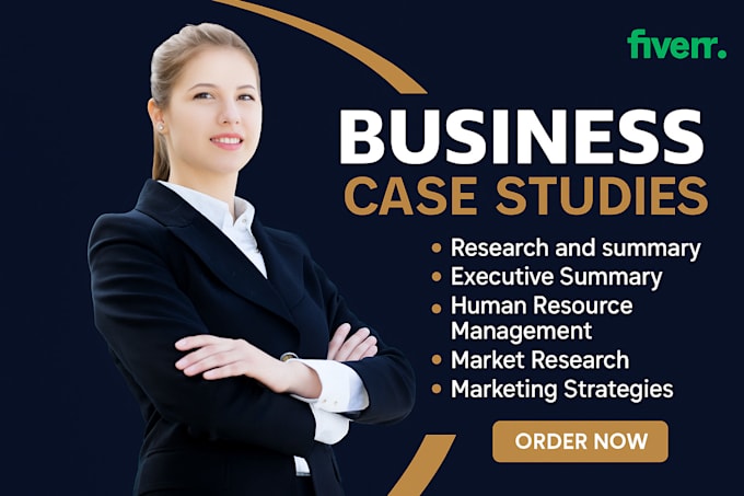 help in business case study, research and summary, and executive summary