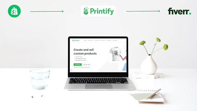 create print on demand pod shopify store with printify